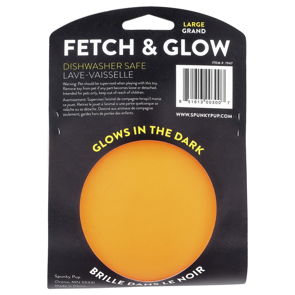 Fetch & Glow, Ball, Large, 1 Toy