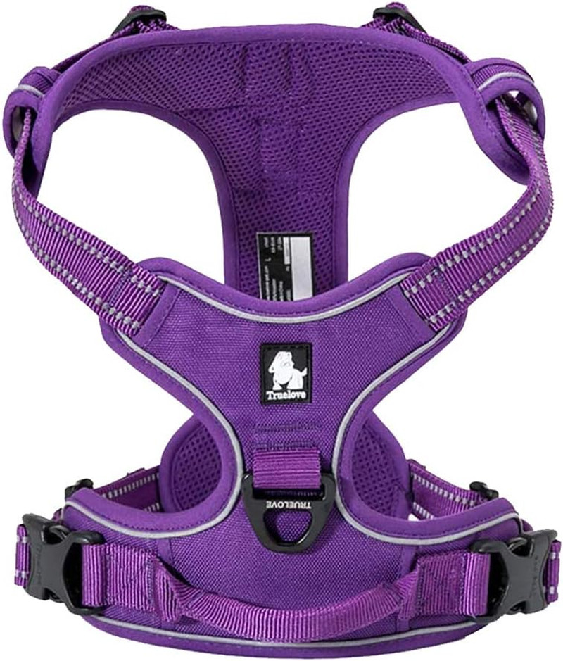 Adjustable No-Pull Dog Harness Reflective Pup Vest Harnesses Comfortable Control