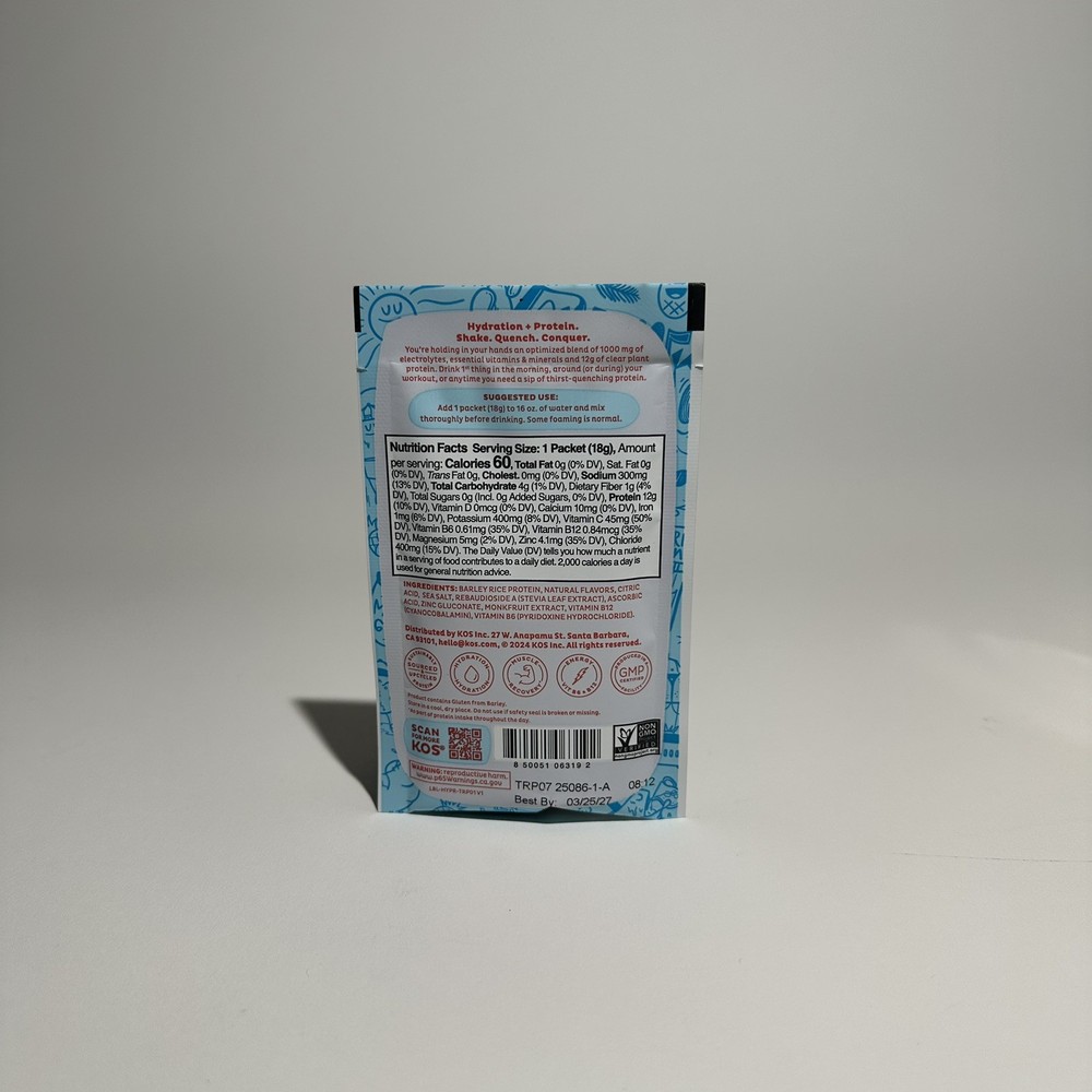 Kos Hydration Protein - Tropical