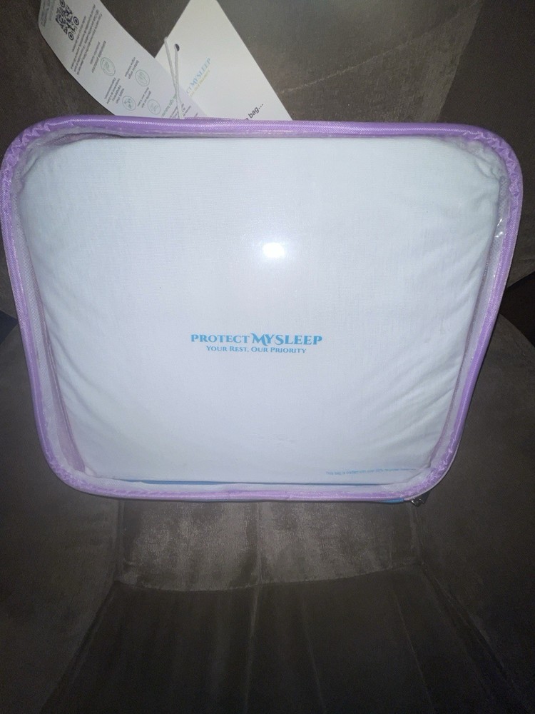 Mattress Protector 5 Sided PROTECT MYSLEEP Twin Size Mattress Protector - White