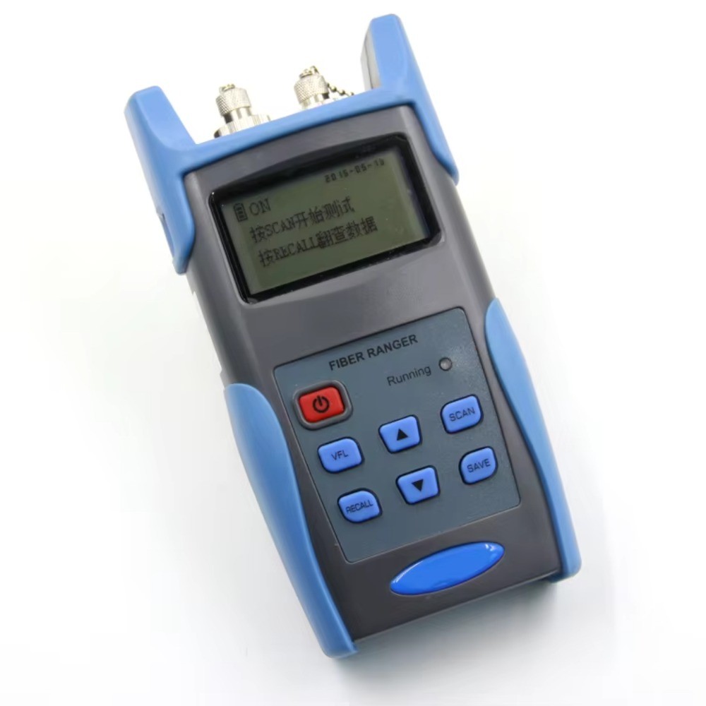 Fiber Optic Tester with VFL - Basic OTDR Function for Cable Fault Detection​