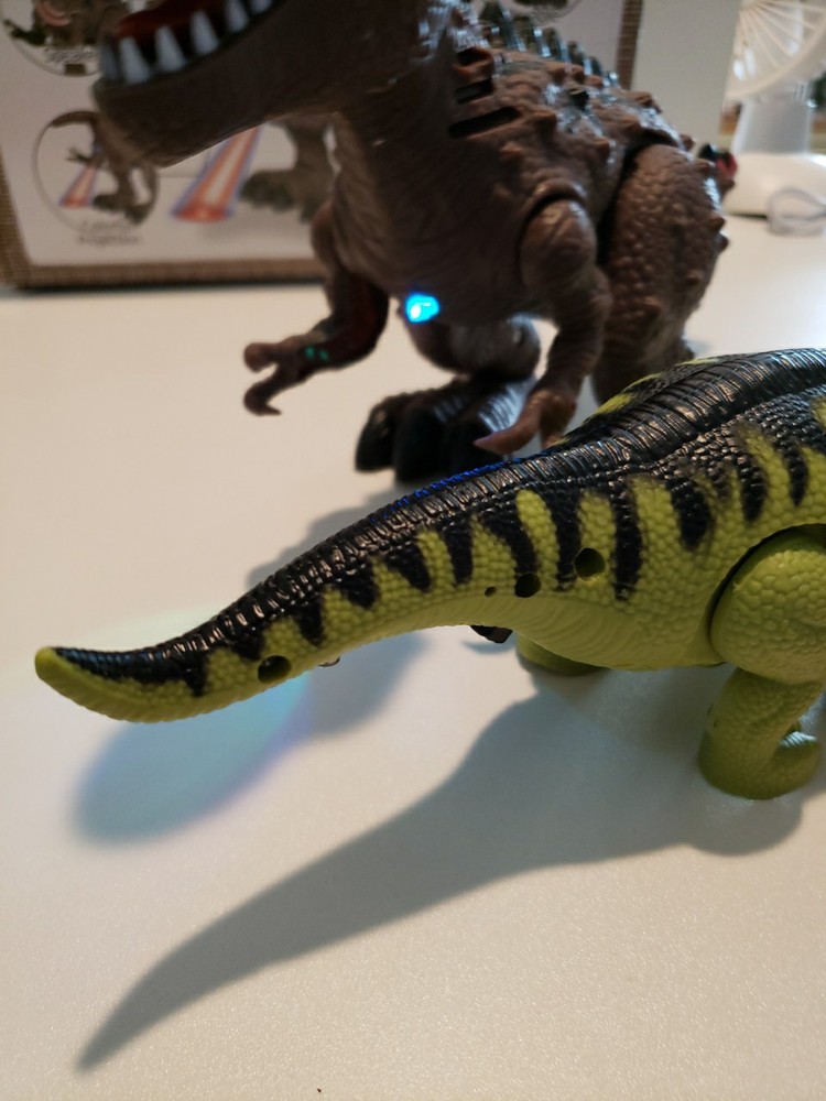 Dinosaurs 2 Pack Simulation Electric Dinosaurs New Walking