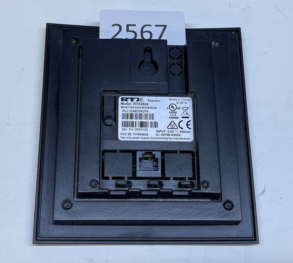 RTX4024 DECT Repeater Black