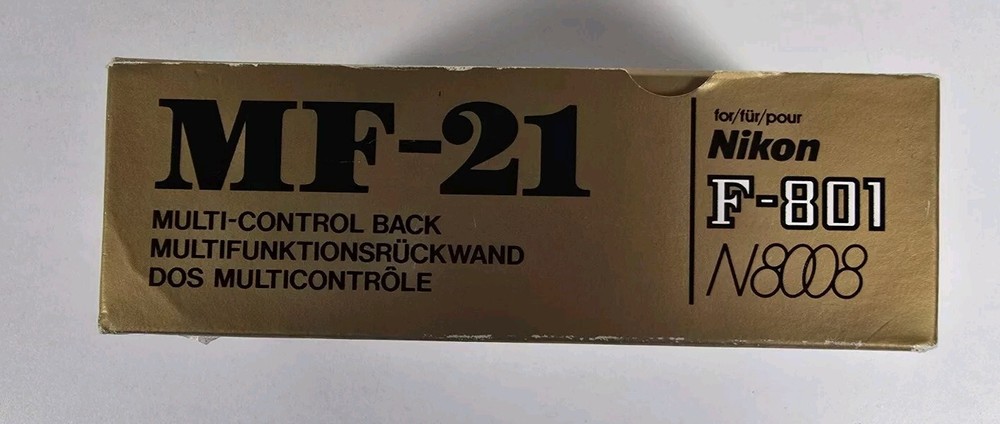 Nikon MF-21 Multi-Control Back REGULAR COVER SEE PHOTOS