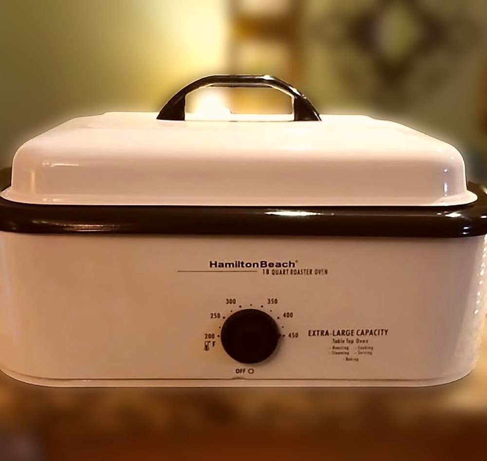Hamilton Beach 18 Quart Roaster Oven Extra-Large Capacity Model 32182
