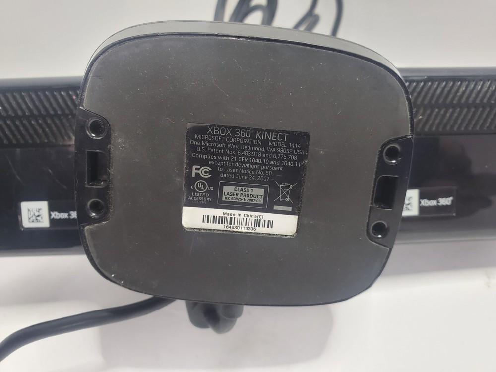 Official Microsoft Xbox 360 Kinect Sensor Bar Black Model 1414