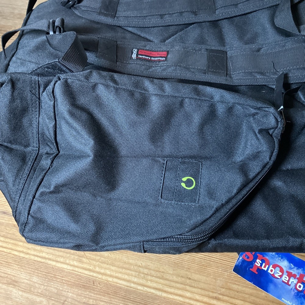 Subzero BP5357 Adrenaline Series Hardcore Essentials Large backpack BLK NWT NEW
