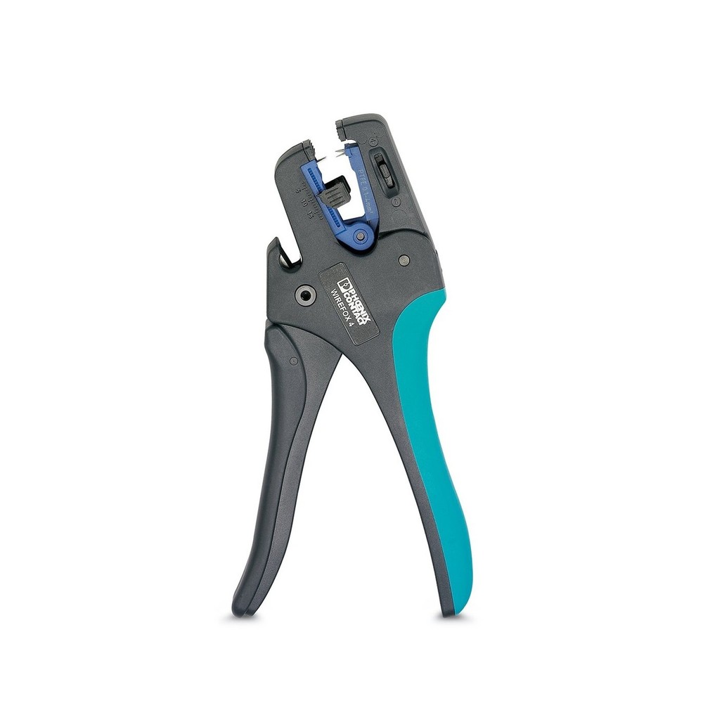 PHOENIX CONTACT 1212156 Wire Stripping Tool WIREFOX 4, Black, Green