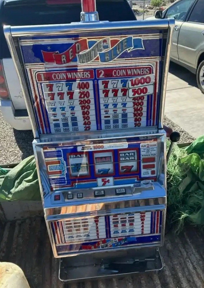 Decorative Slot Machine Art Piece
