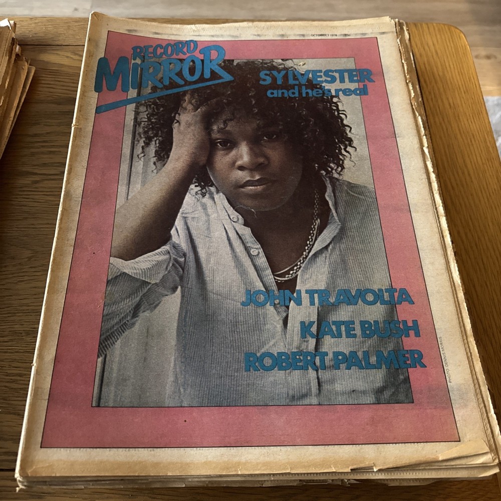 Record Mirror - October 7th 1978 - Sylvester Front Cover