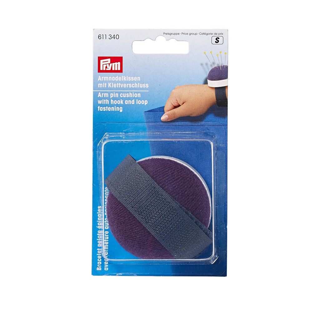 Prym Arm Pin Cushion with Hook and Loop Strap
