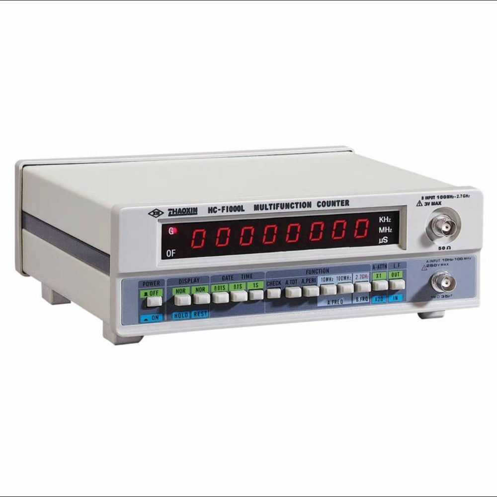 Multi-function HC-F1000L Accuracy Meter Frequency Crystal Signal Counter