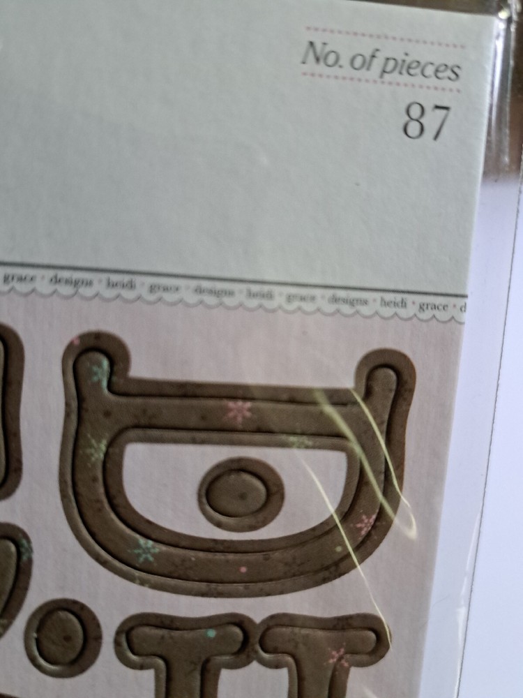 2 New Packages Chipboard Alphabet Scrapbooking Papercraft