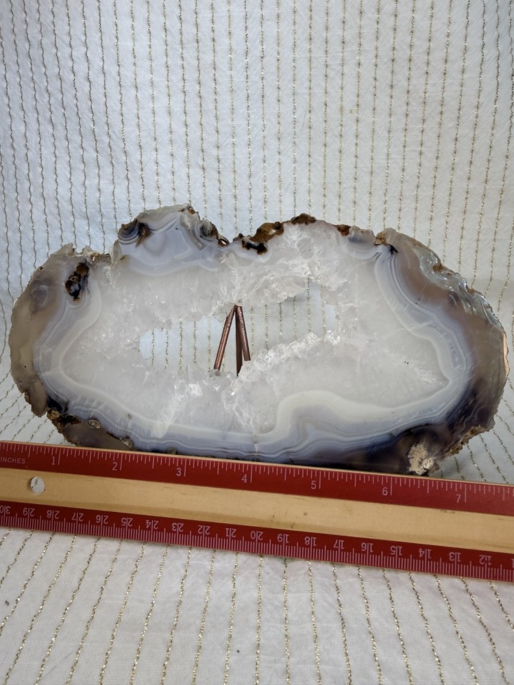Grey Lace & Quartz Slab