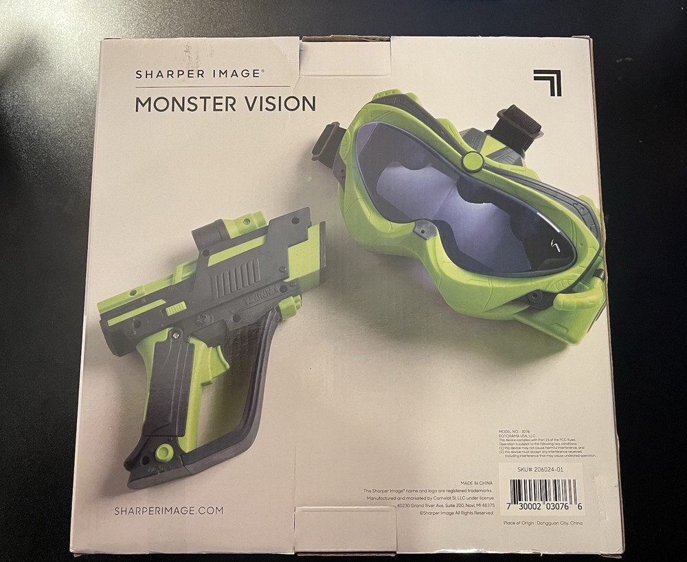 Sharper Image Monster Vision Virtual Reality Age 6+