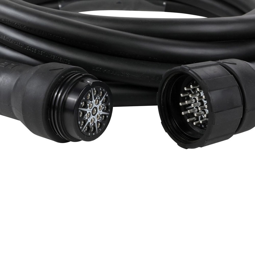 Lex EverGrip Molded 19-Pin Multi-Conductor Cable 25 ft