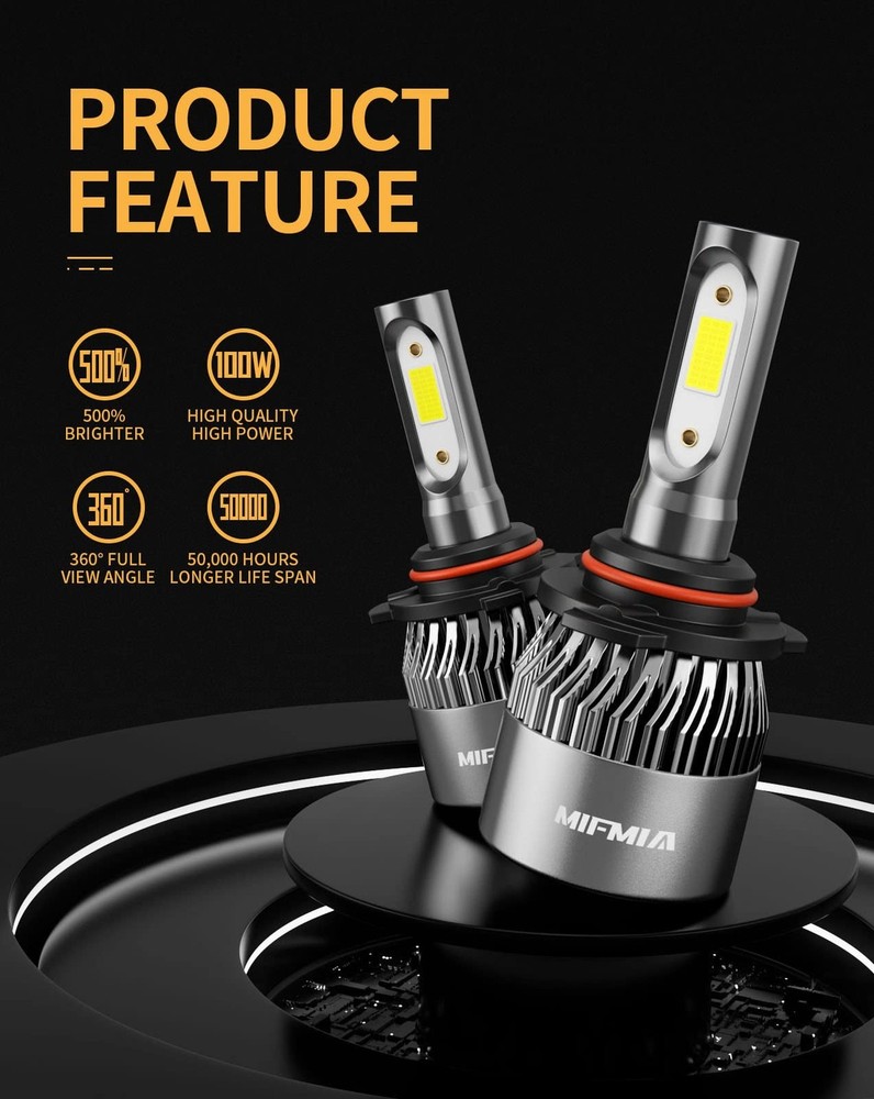 𝟫𝟢𝟢𝟨/𝖧𝖡𝟦 Bulbs 6500K Coo