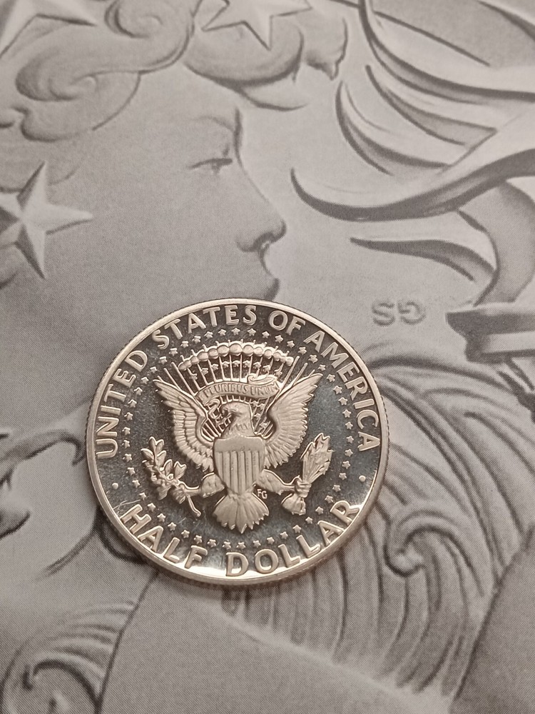 1979 Kennedy Clad Half Dollar Proof coin very nice TP-7655