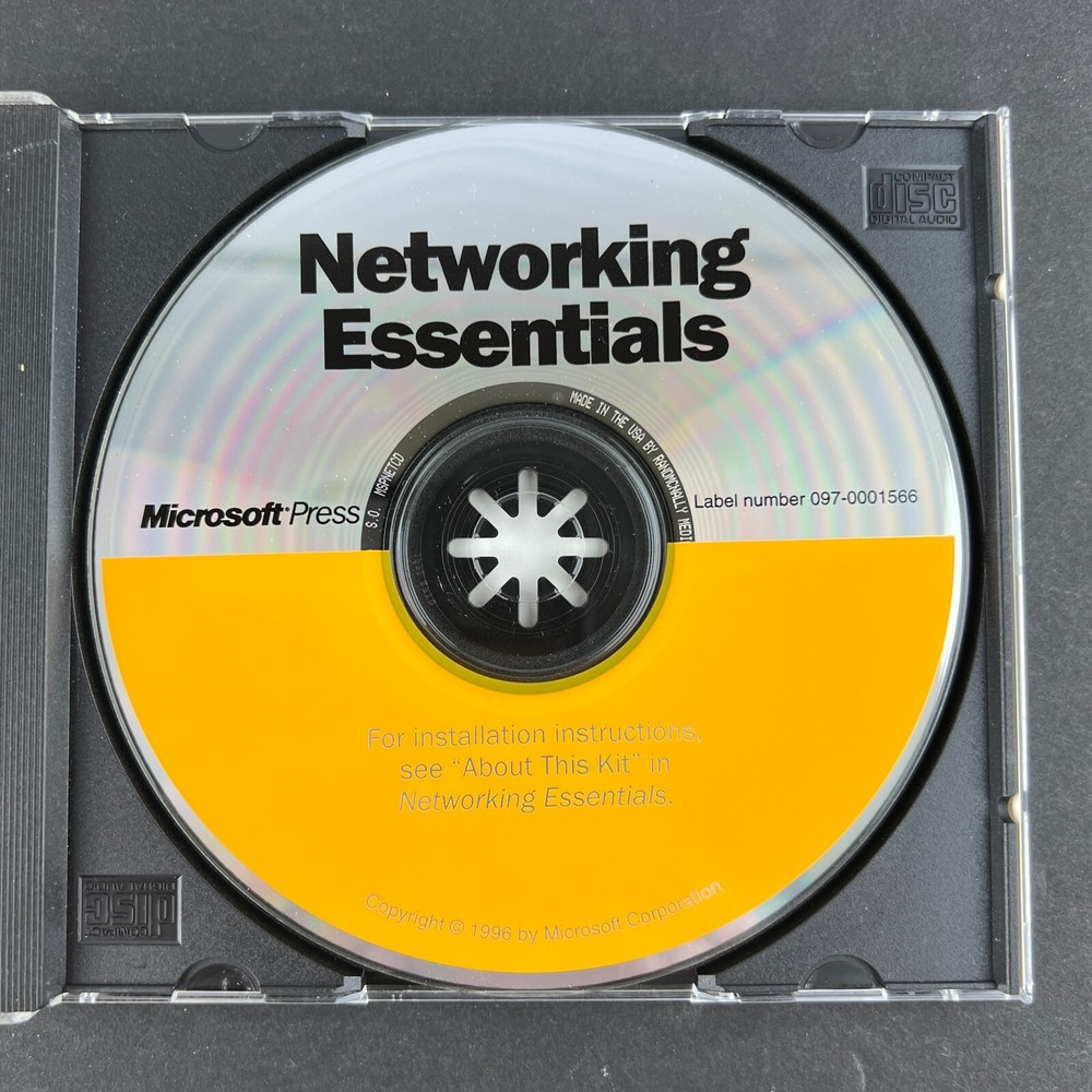 Microsoft Press Networking Essentials Training Kit CD-ROM