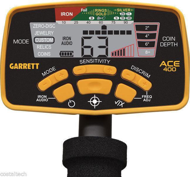 Garrett ACE 400 Metal Detector with PRO POINTER AT PINPOINTER PROBE