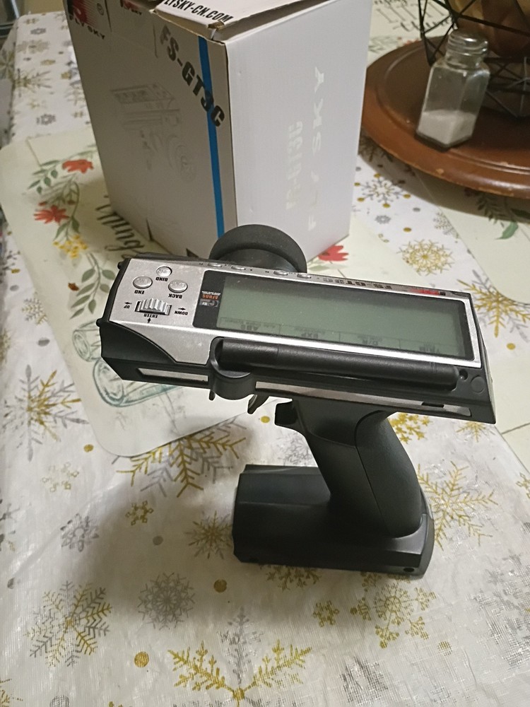 FlySky GT3C hacked 8 channels transmitter