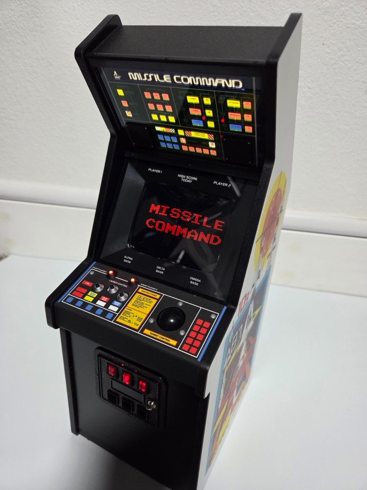 Missile Command Field Test Edition Arcade Machine Replicade Atari New Wave Toys
