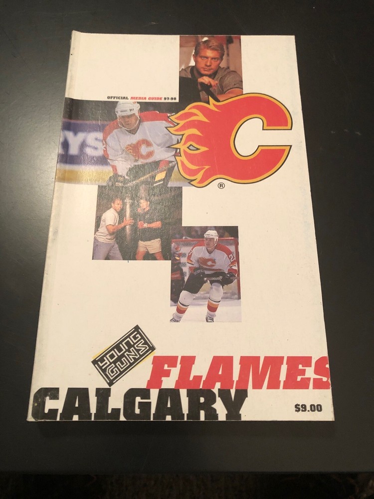 1997-98 Calgary Flames OFFICIAL Media GUIDE.