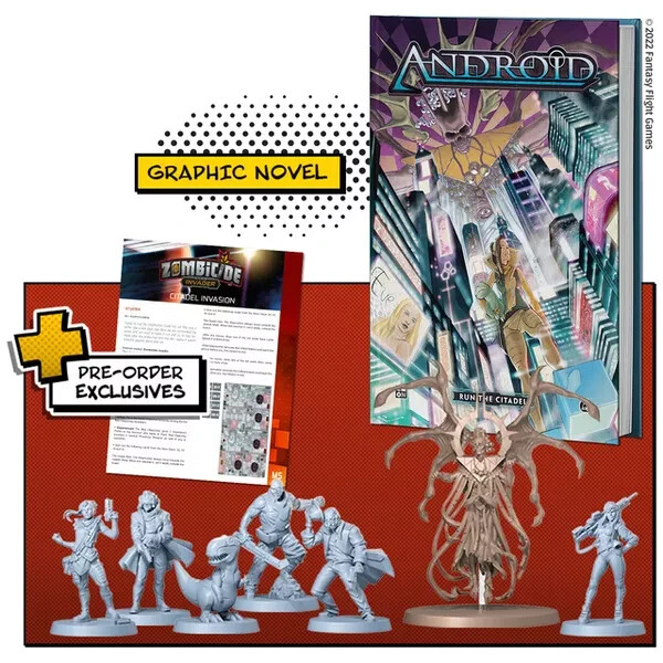 CMON Comics Vol. 2: Android / Zombicide: Invader crossover comic + Exclusives