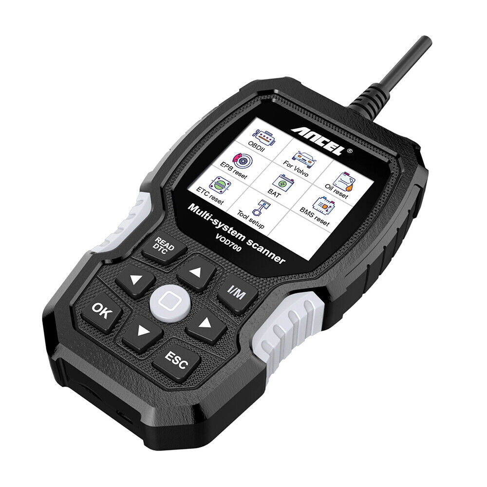 ANCEL VOD700 OBD2 Scanner For VOLVO Diagnostic Tool Full Systems Code Reader