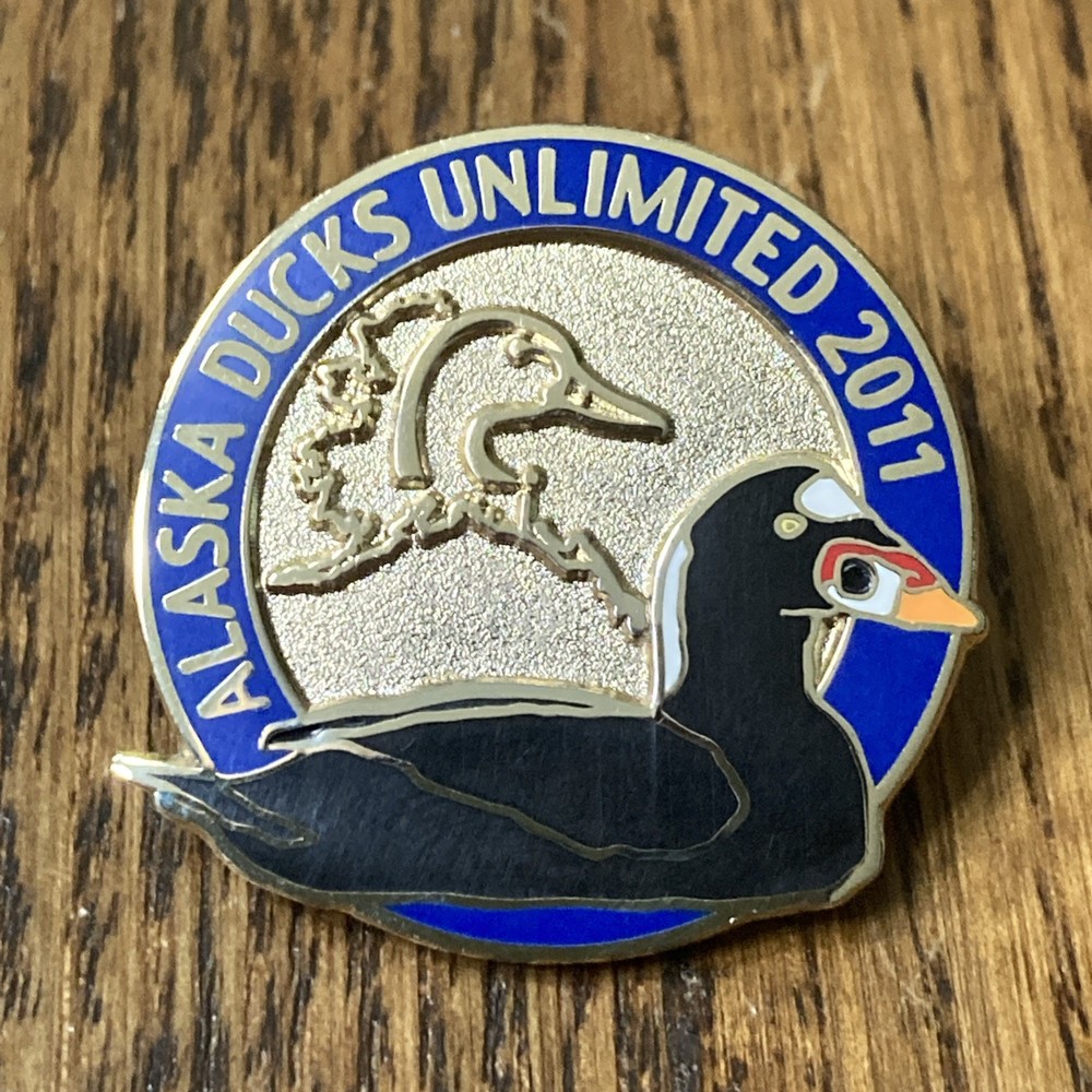 2011 & 2012 Ducks Unlimited State Pins for Alaska