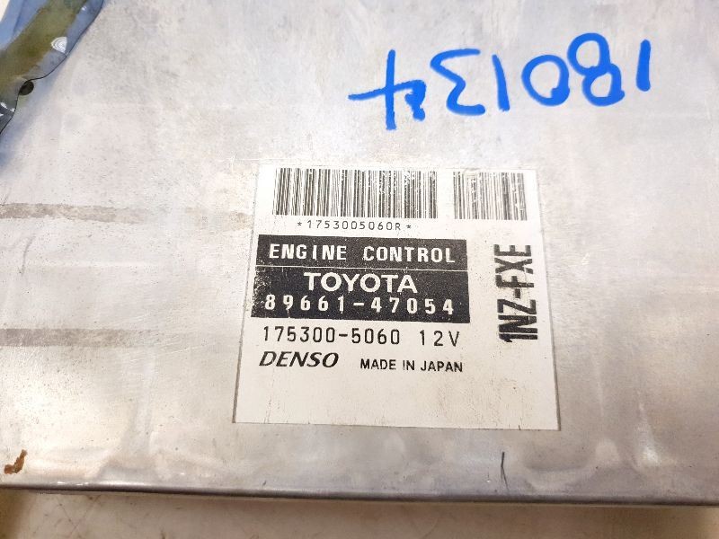 01-03 TOYOTA PRIUS ENGINE ELECTRONIC CONTROL MODULE ECM ASSEMBLY