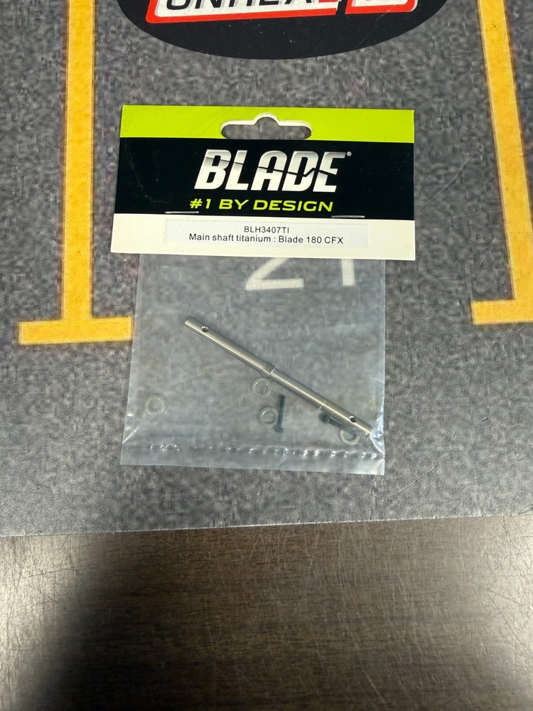 Blade 180 CFX Titanium Feathering Shaft [BLH3403TI]