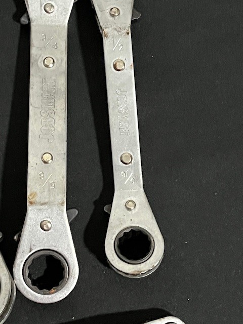 Jobsmart SAE Ratchet Wrenches 5 Pieces