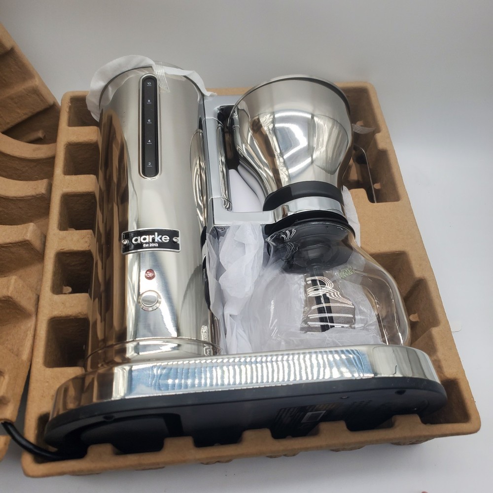 Aarke Coffee Maker Open Box New Scuffs Read