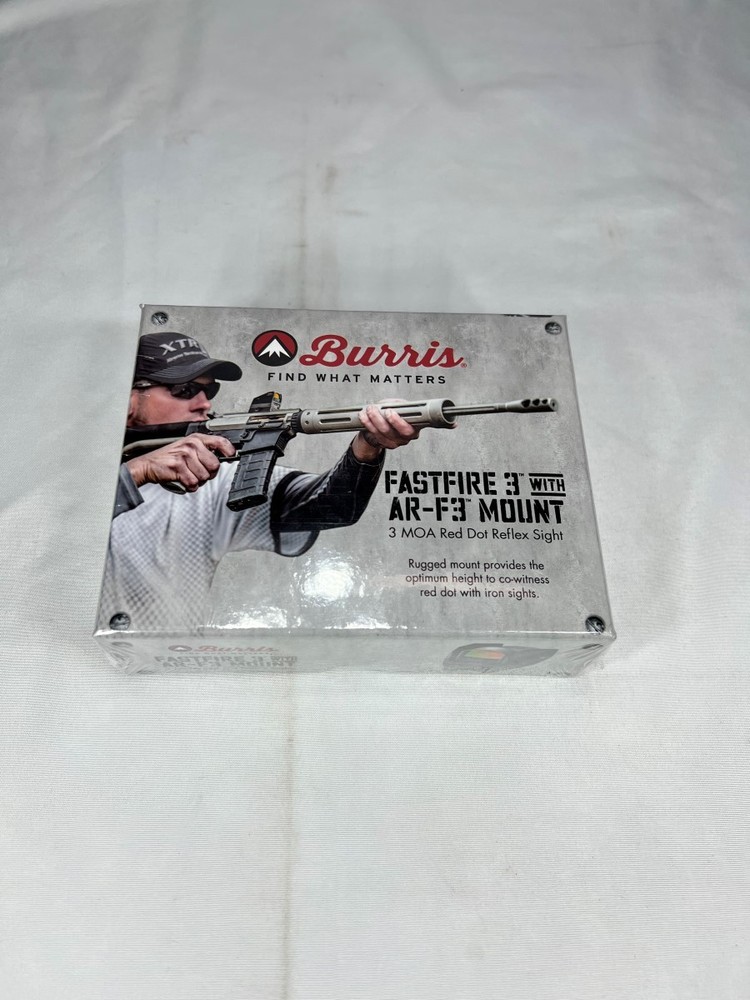 BURRIS 3 MOA RED DOT REFLEX SIGHT (SDM032982)