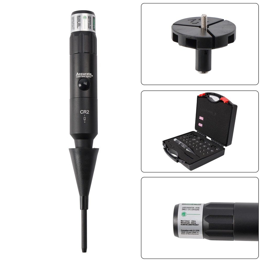 Professional Laser Bore Sight Kit Multiple Caliber Upgraded Bore Sighter US