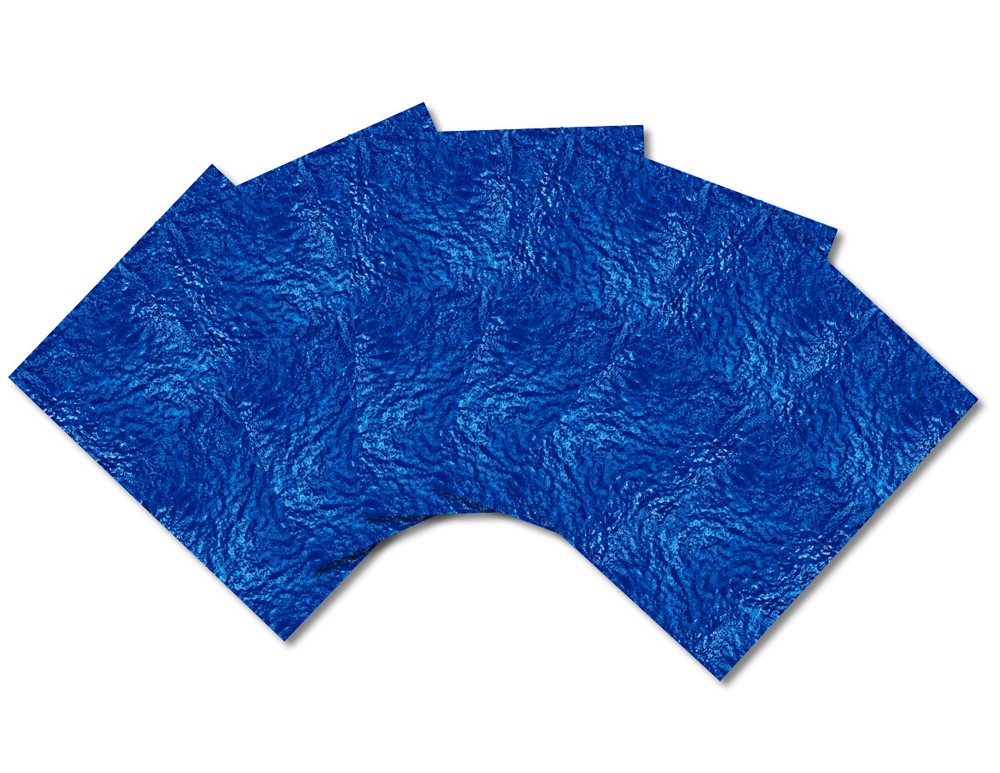 O Scale Water Model Train Scenery Sheets –5 Seamless 8.5x11 Dark Blue