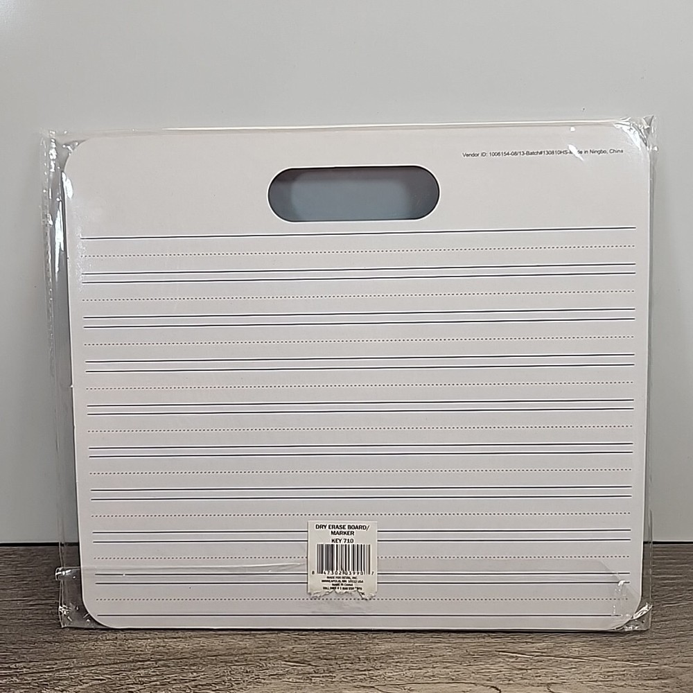 New In Package Christmas Wipe-off Activity Board