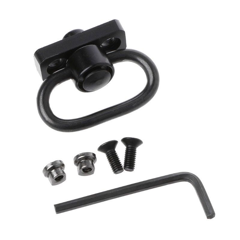 KeyMod Modular Direct Attachment Push Button Quick Detach QD Sling Swivel Mount