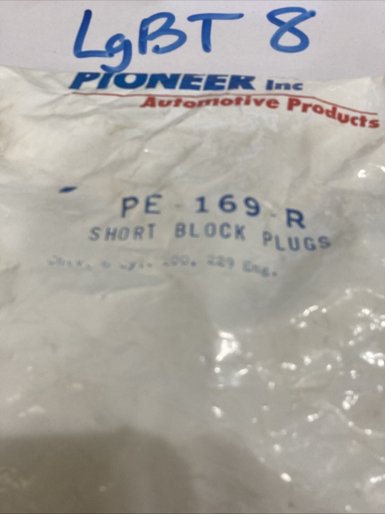 Engine Expansion Plug Kit Pioneer PE-169-R