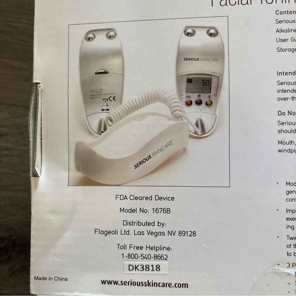 Microcurrent+ Facial Toning System - Silver