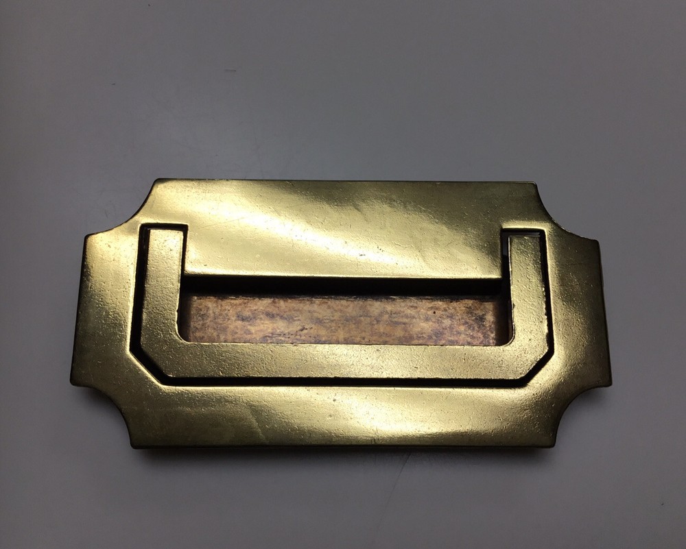 Brass Plate Recessed Draw Pull Keeler Brass Co.