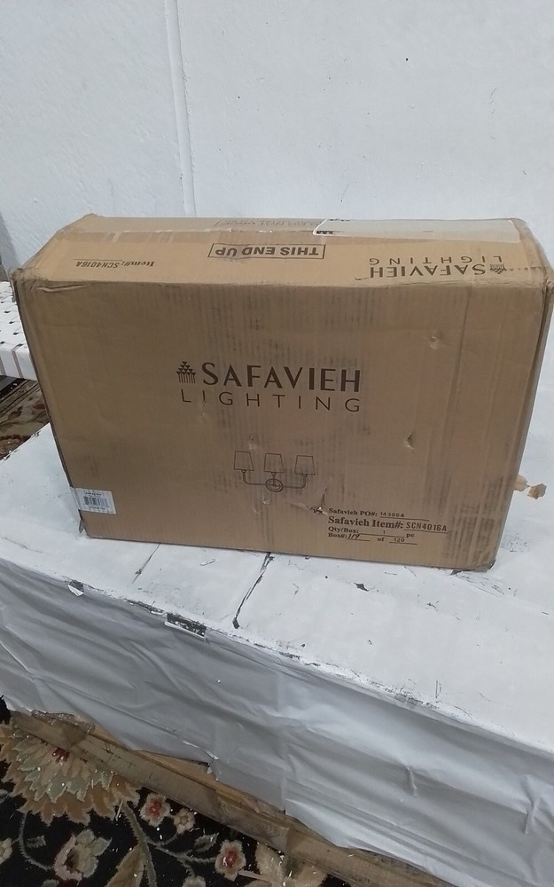 Safavieh SAWYER THREE LIGHT WALL SCONCE, Reduced Price 2172745995 SCN4016A