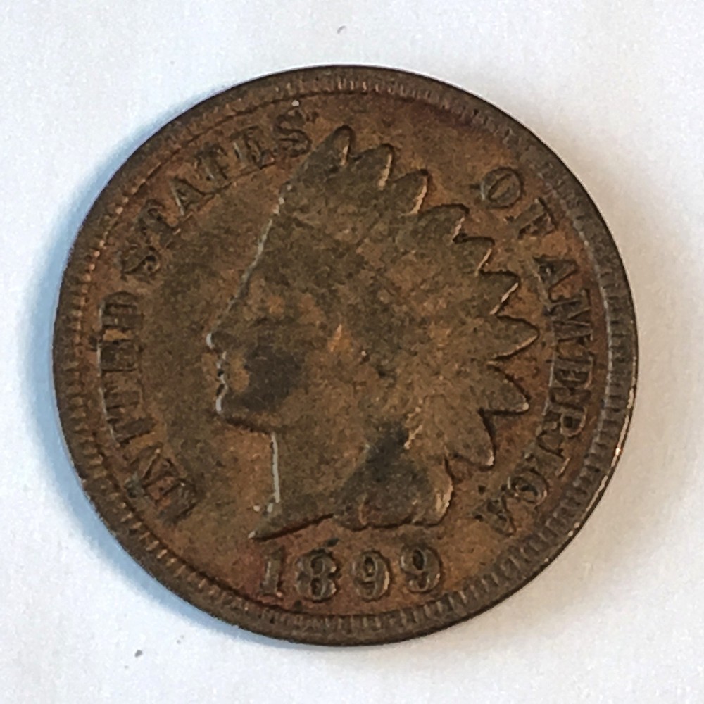 1899 Indian Cent - High Quality Scans #D087