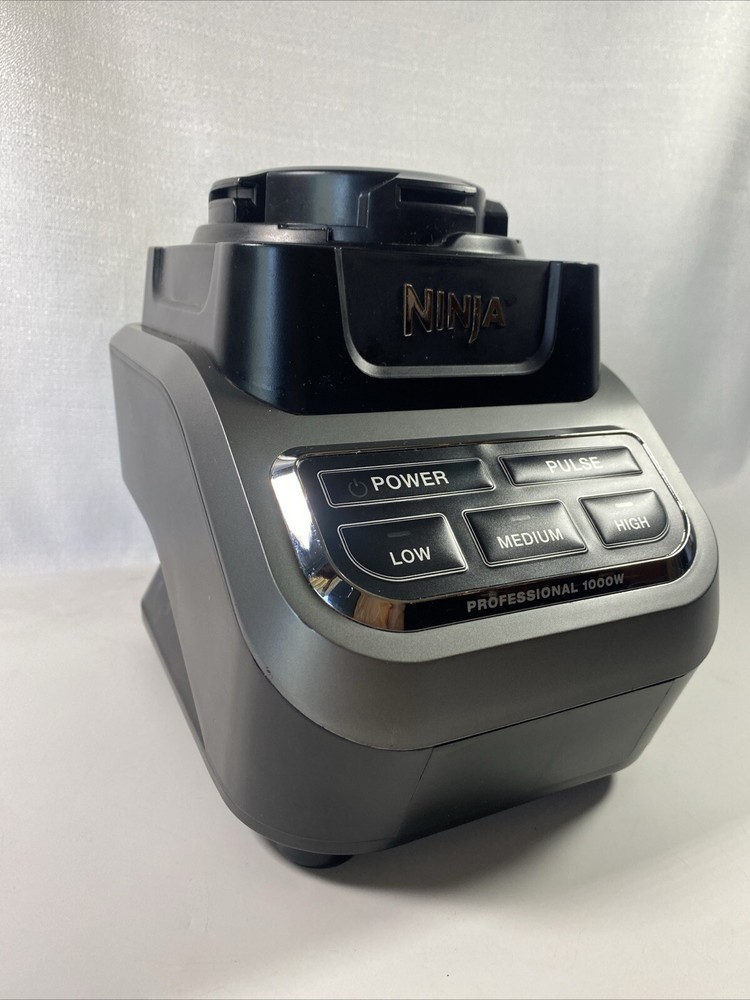 Ninja 1000W Professional Blender BL610 BASE ONLY Tested Black