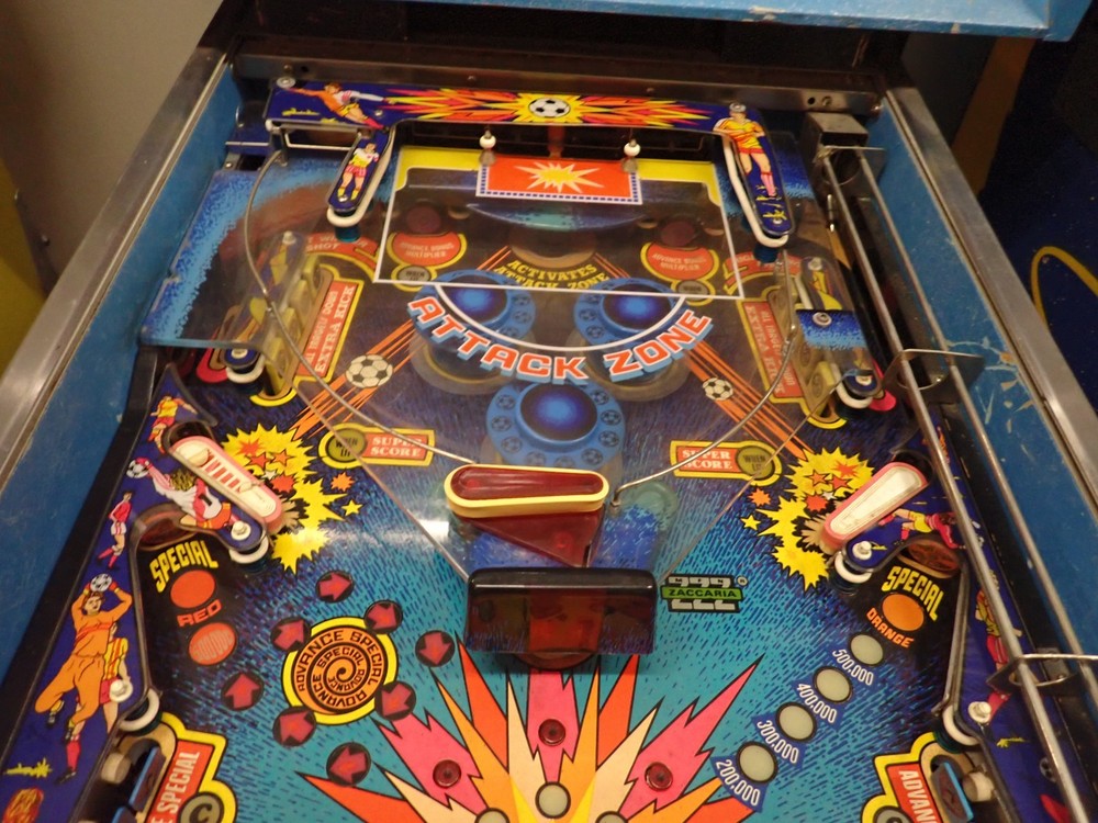 zaccaria Soccer Kings Pinball machine working project