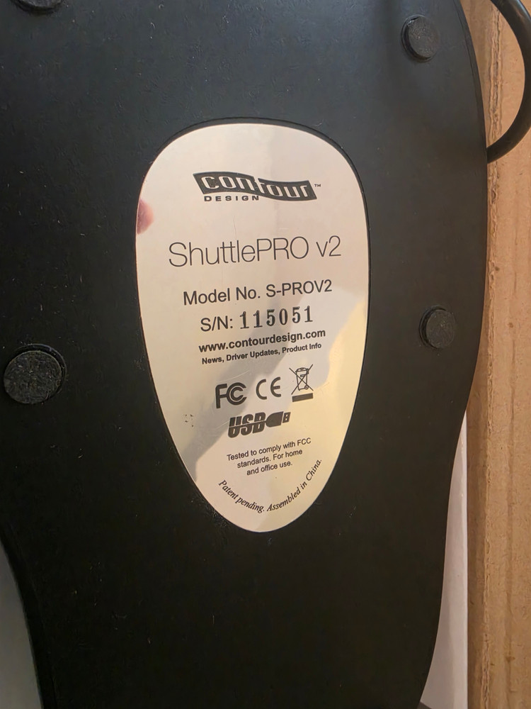 Contour Design ShuttlePRO v2 USB Multimedia Jog Dial Controller