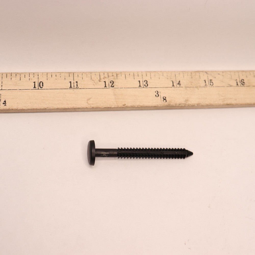(12-Pk) Vantage Exterior Shutter Fasteners Black 3"