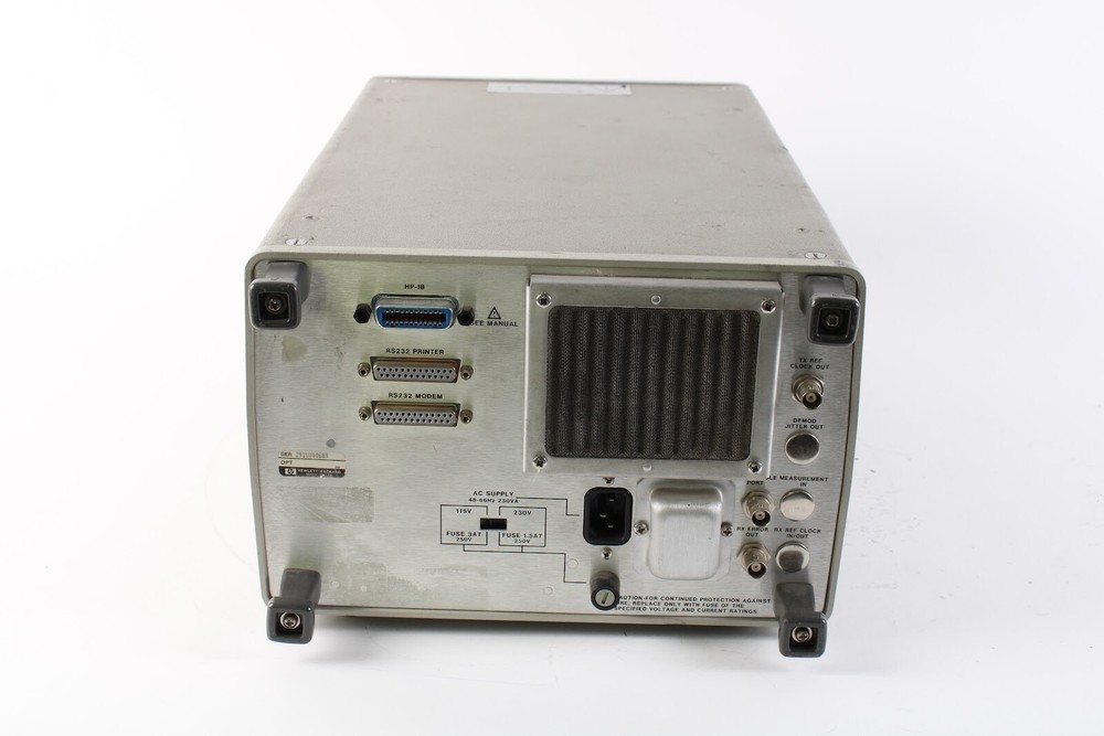 HP Hewlett Packard / Agilent / Keysight 3784A Digital Transmission Analyzer