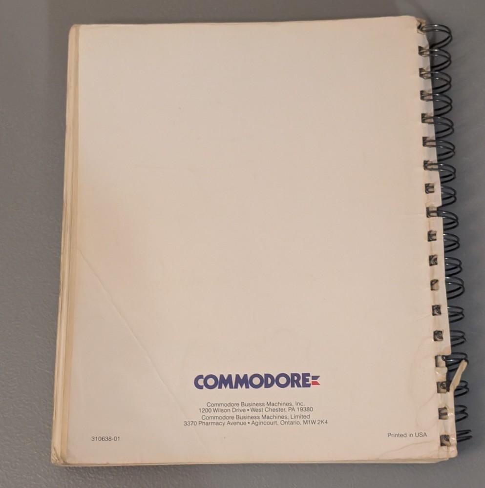 Commodore 128 Programmer's Reference Guide & System Guide - 1980s Computer Books